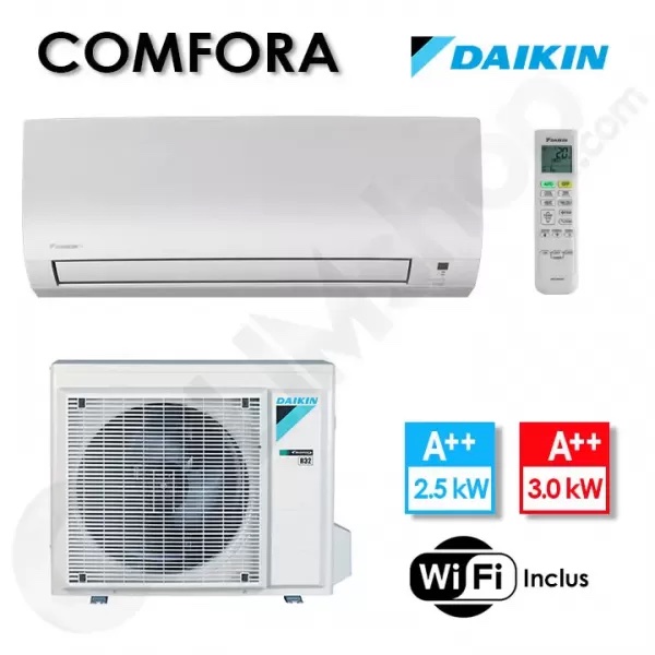 Pack Bi-split Daikin 2MXM50A + 2× FTXP25N Comfora (T3 / 2 Pièces)
