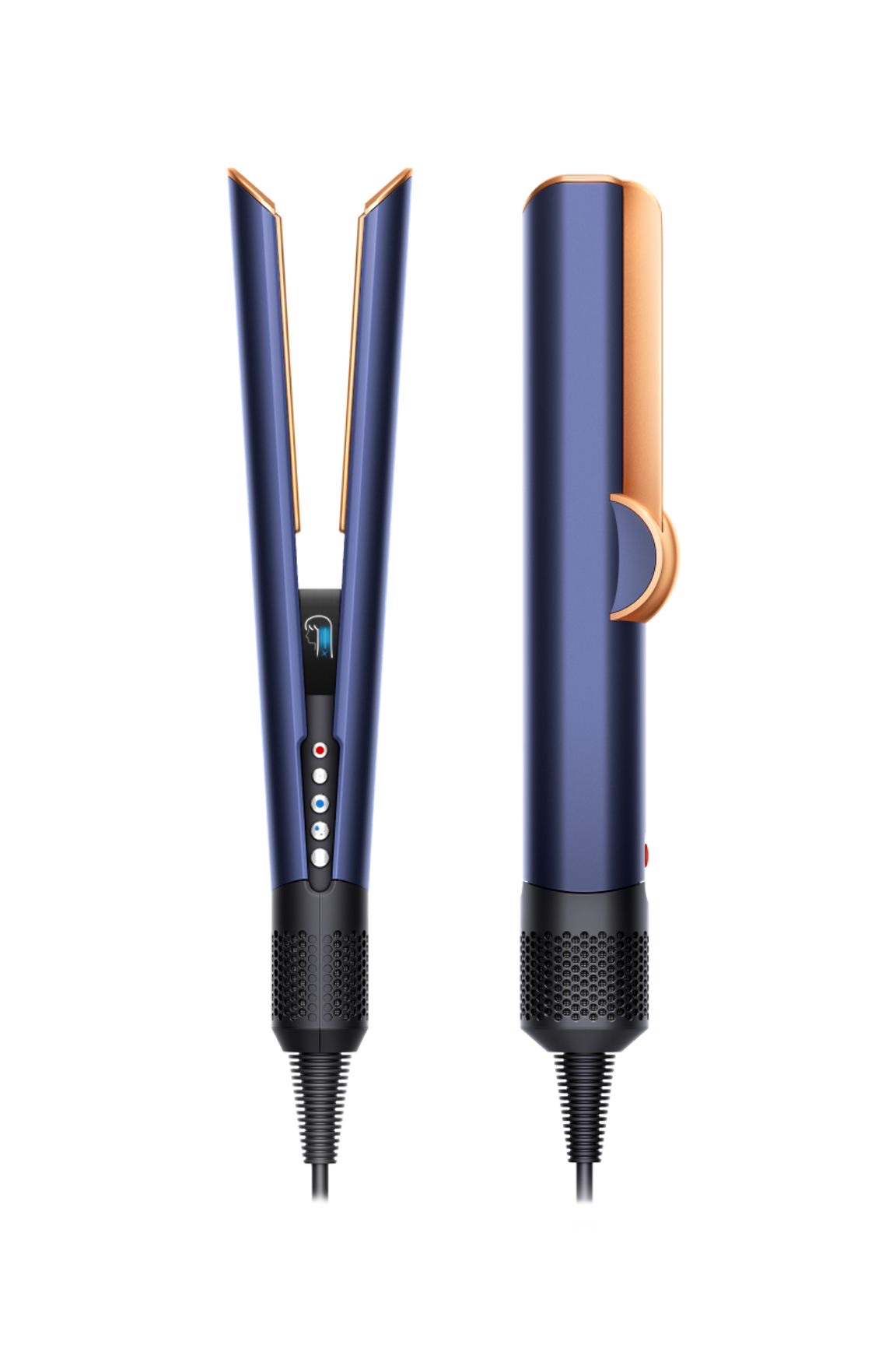 Dyson Airstrait — Lisseur Sans Plaques Édition Bleu de Prusse & Cuivre