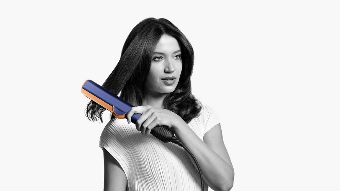 Dyson Airstrait — Lisseur Sans Plaques Édition Bleu de Prusse & Cuivre
