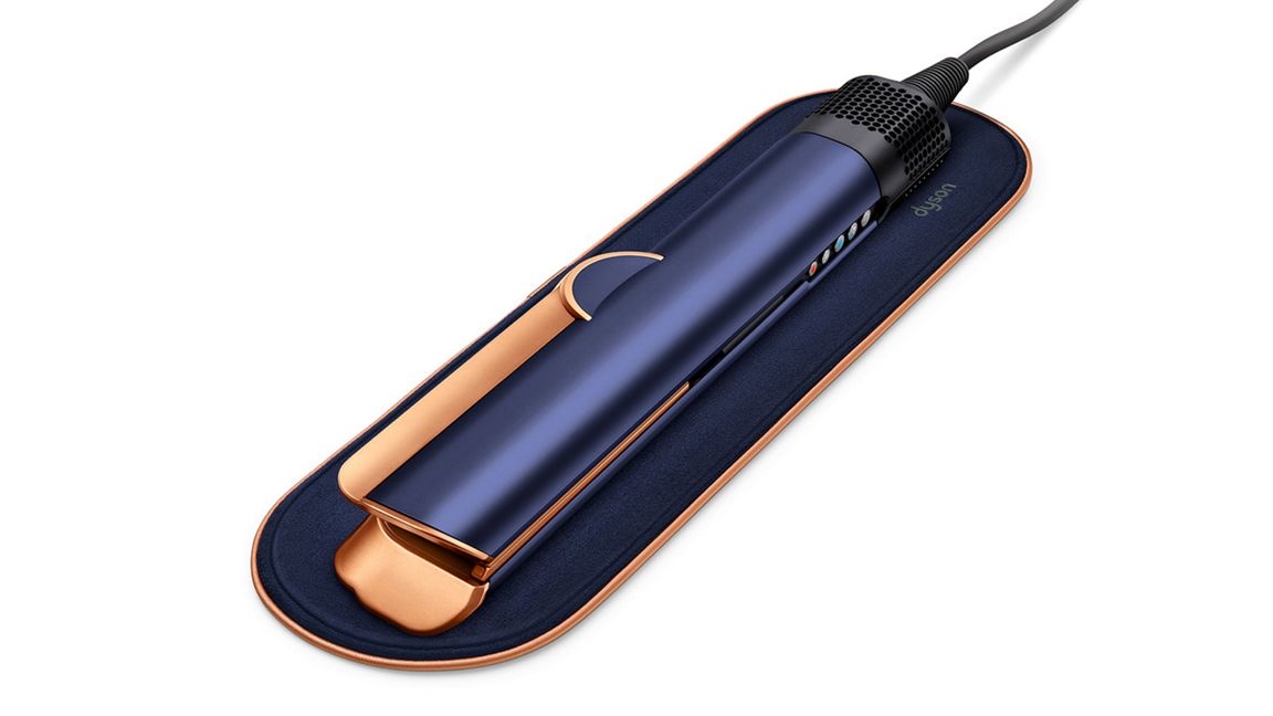 Dyson Airstrait — Lisseur Sans Plaques Édition Bleu de Prusse & Cuivre