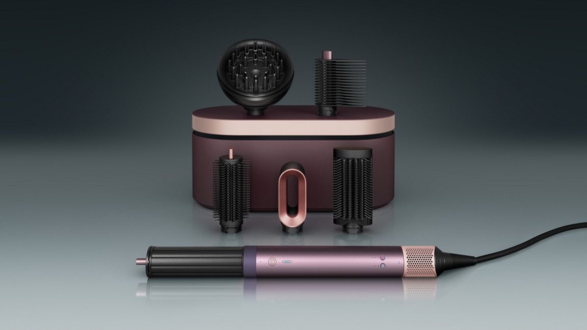 Dyson Airwrap Coanda 2x — Multi-coiffant Édition Jaspe & Fleur de Prunier (Boucles & Frisés)