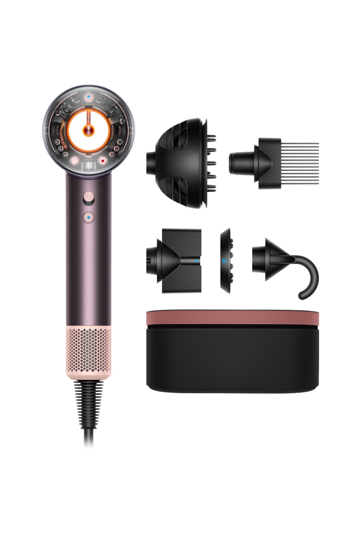 Dyson Supersonic Nural — Sèche-cheveux Intelligent Édition Jaspe & Fleur de Prunier