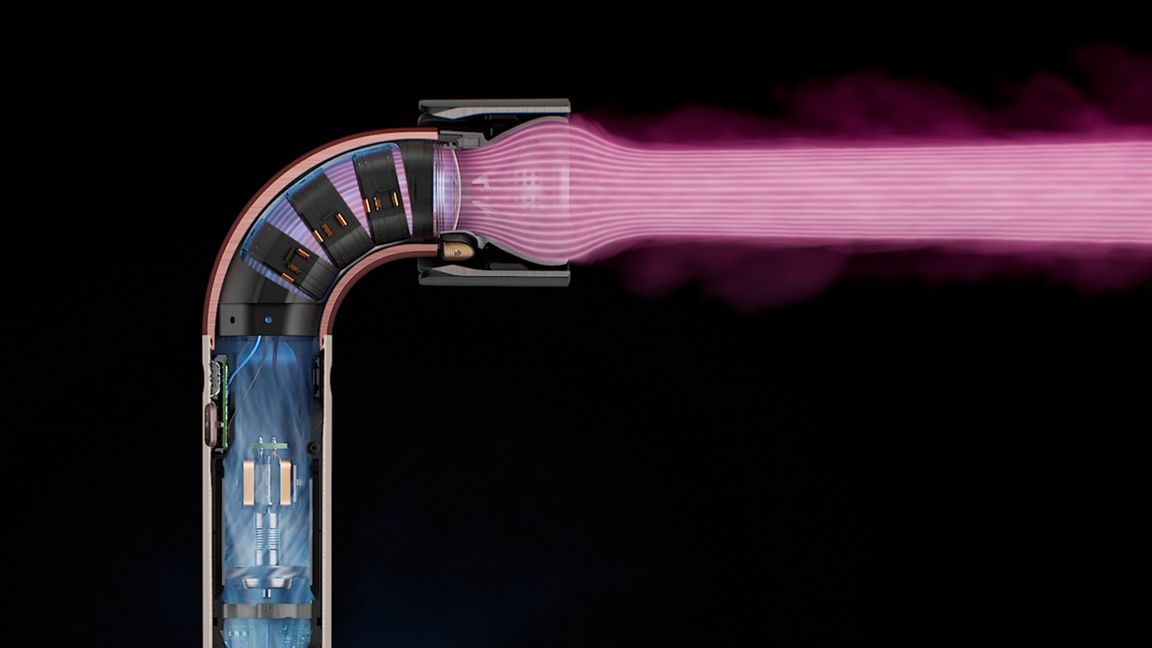 Dyson Supersonic R — Sèche-cheveux Édition Rose Céramique (Cheveux Raides & Lisses)