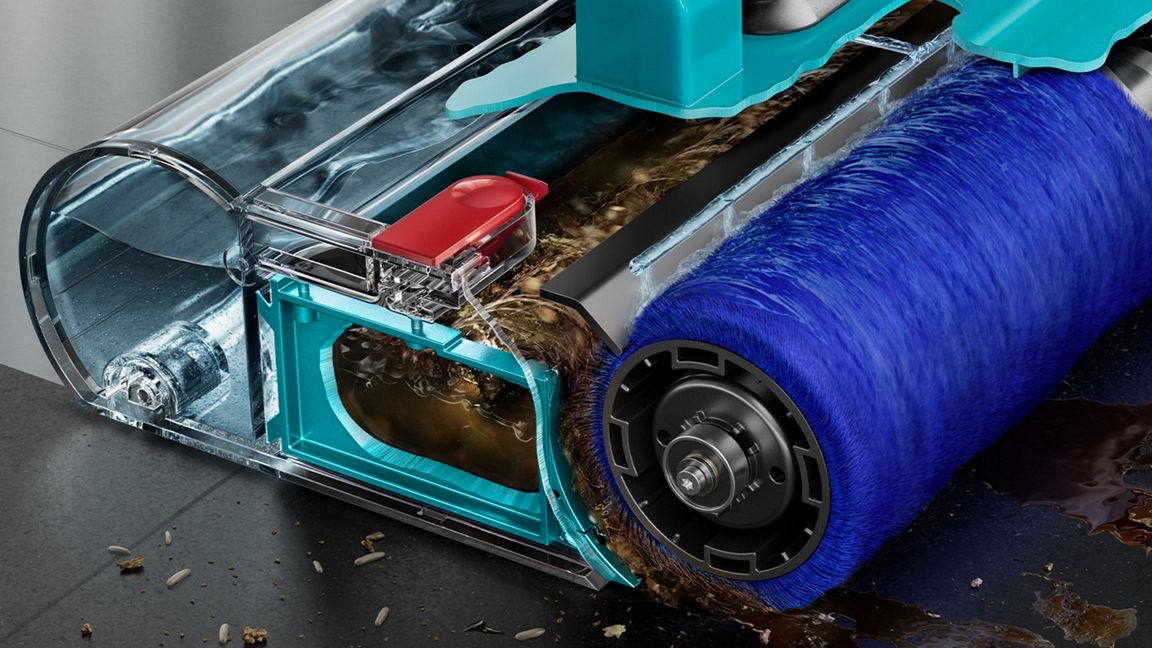 Dyson V15s Detect Submarine — Aspirateur Sans Fil + Tête de Lavage Submarine™