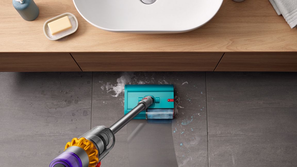 Dyson V15s Detect Submarine — Aspirateur Sans Fil + Tête de Lavage Submarine™