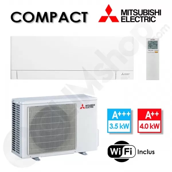 Pack Tri-split Mitsubishi MXZ-3F54VF + 3× MSZ-AY (Premium · Maison 80 m²)