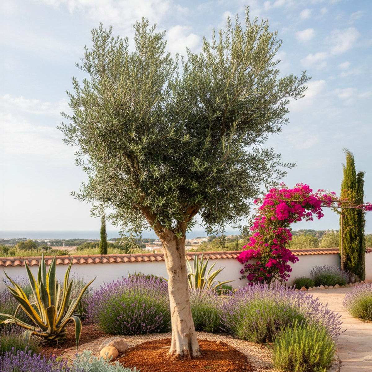 Olivier Centenaire Classique — Pièce d'Exception Provence (100+ ans Authentifiés)
