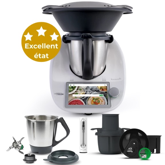 Vorwerk Thermomix TM7 — Robot Cuiseur Multifonction Nouvelle Génération · Écran 10"