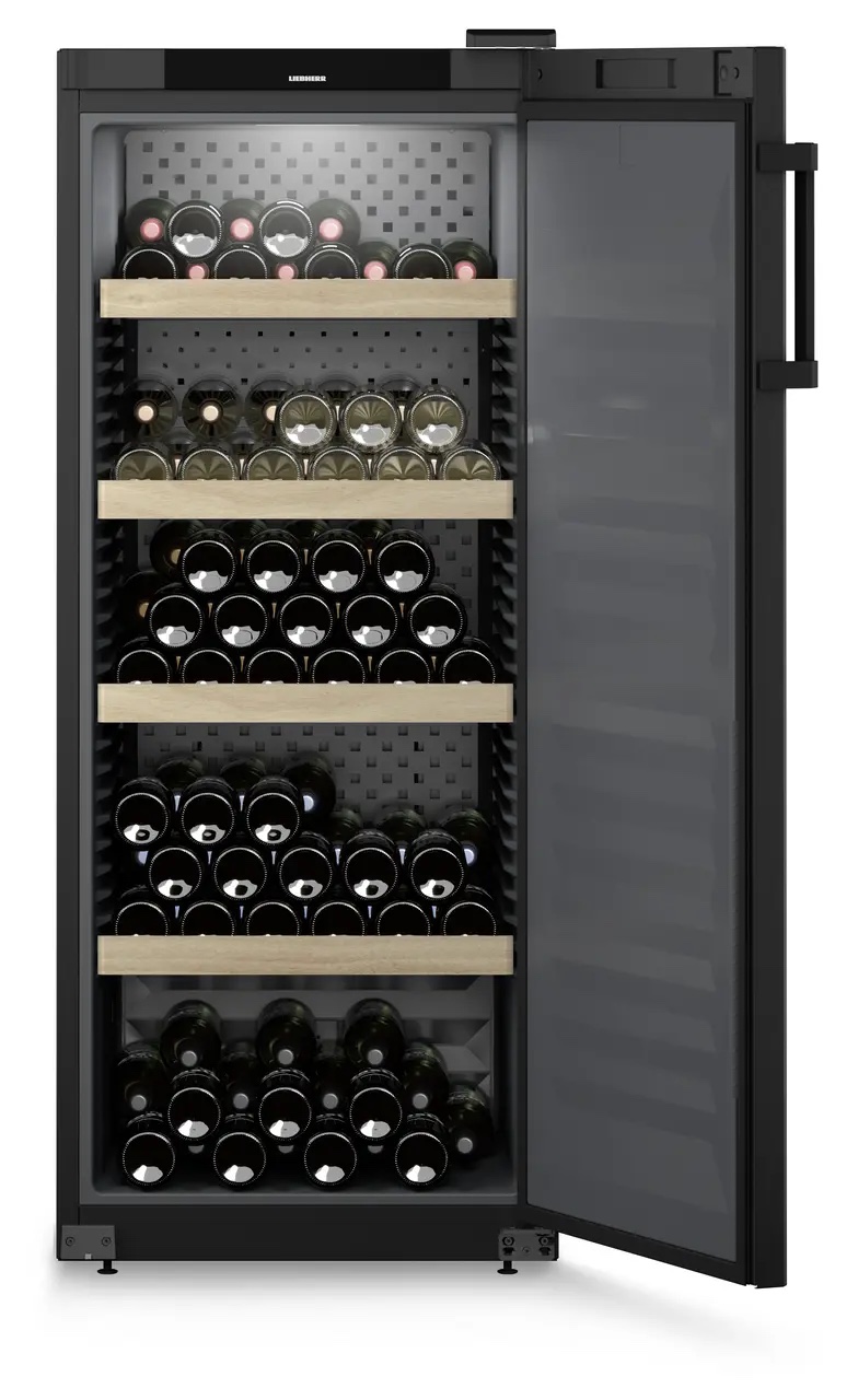 Liebherr WSBL4601-20 GrandCru — Cave de Vieillissement Connectable · 166 Bouteilles · Noir